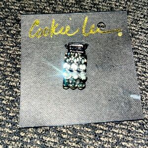 ⭐️ Cookie Lee Crystal Stretch Ring brand new